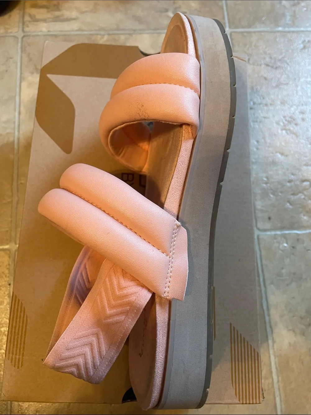 UGG Blush Padded Double-Strap Slide Sandals